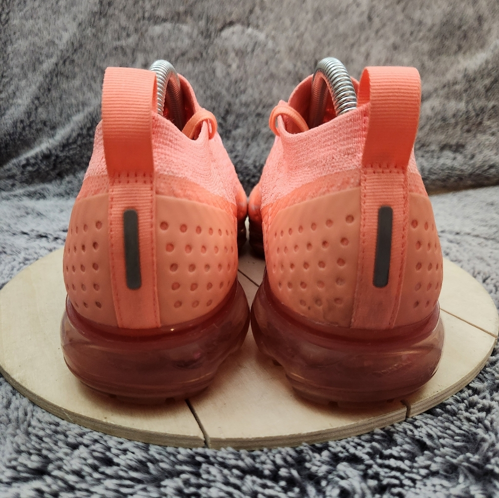 RARE Nike Air Vapormax Flyknit 2 Crimson Pulse Shoes Women's Size 10 - Picture 7 of 9